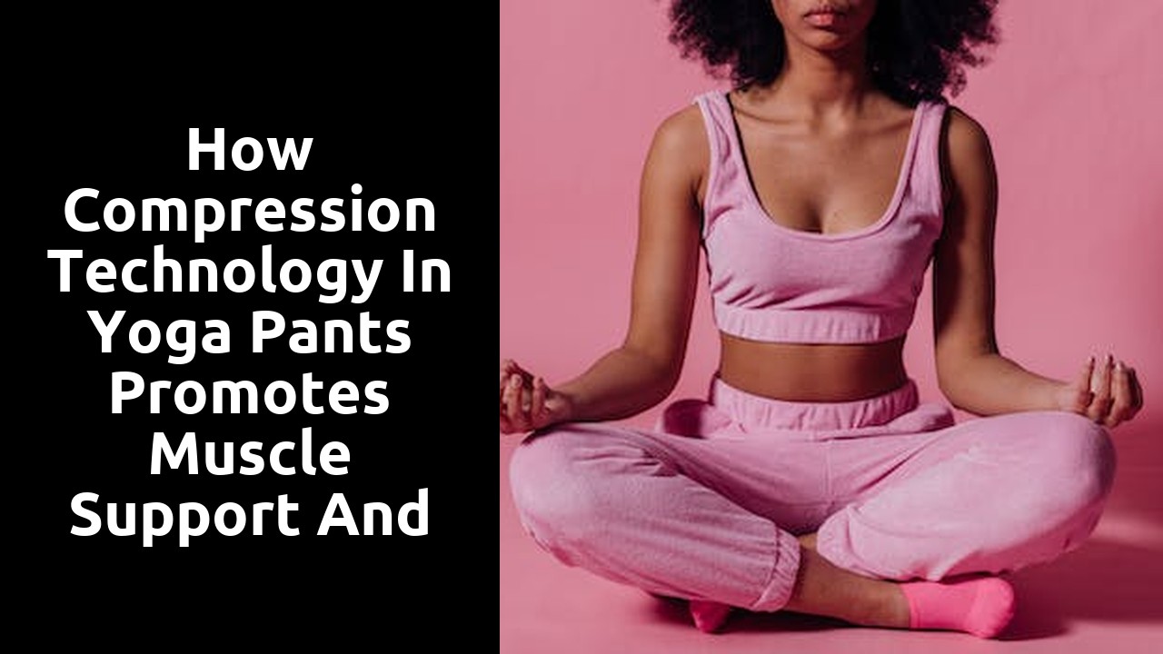 How Compression Technology in Yoga Pants Promotes Muscle Support and Recovery