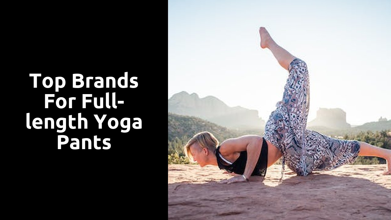 Top Brands for Full-length Yoga Pants
