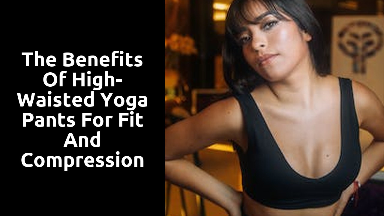 The Benefits of High-Waisted Yoga Pants for Fit and Compression