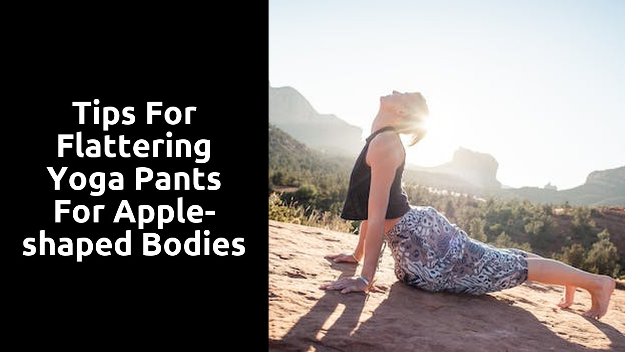 Tips for Flattering Yoga Pants for Apple-shaped Bodies